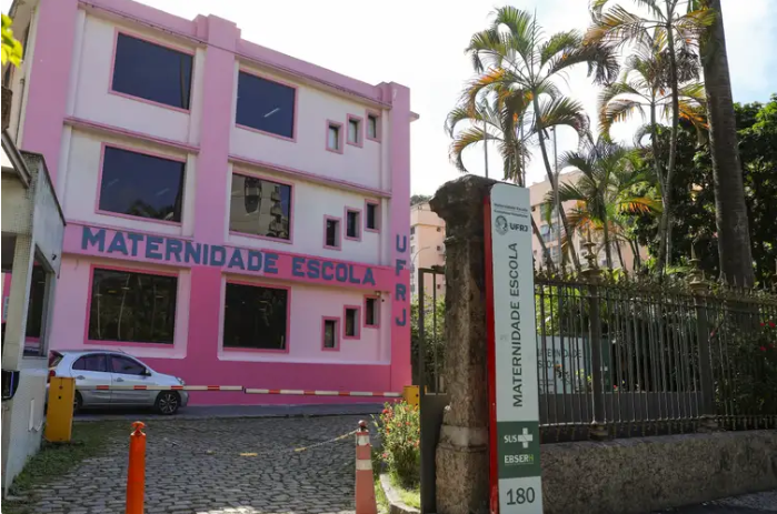 Fachada da Maternidade Escola da UFRJ, na zona sul do Rio de Janeiro. Unidade é referência no tratamento da mola gestacional Foto: Tomaz Silva/Agência Brasil