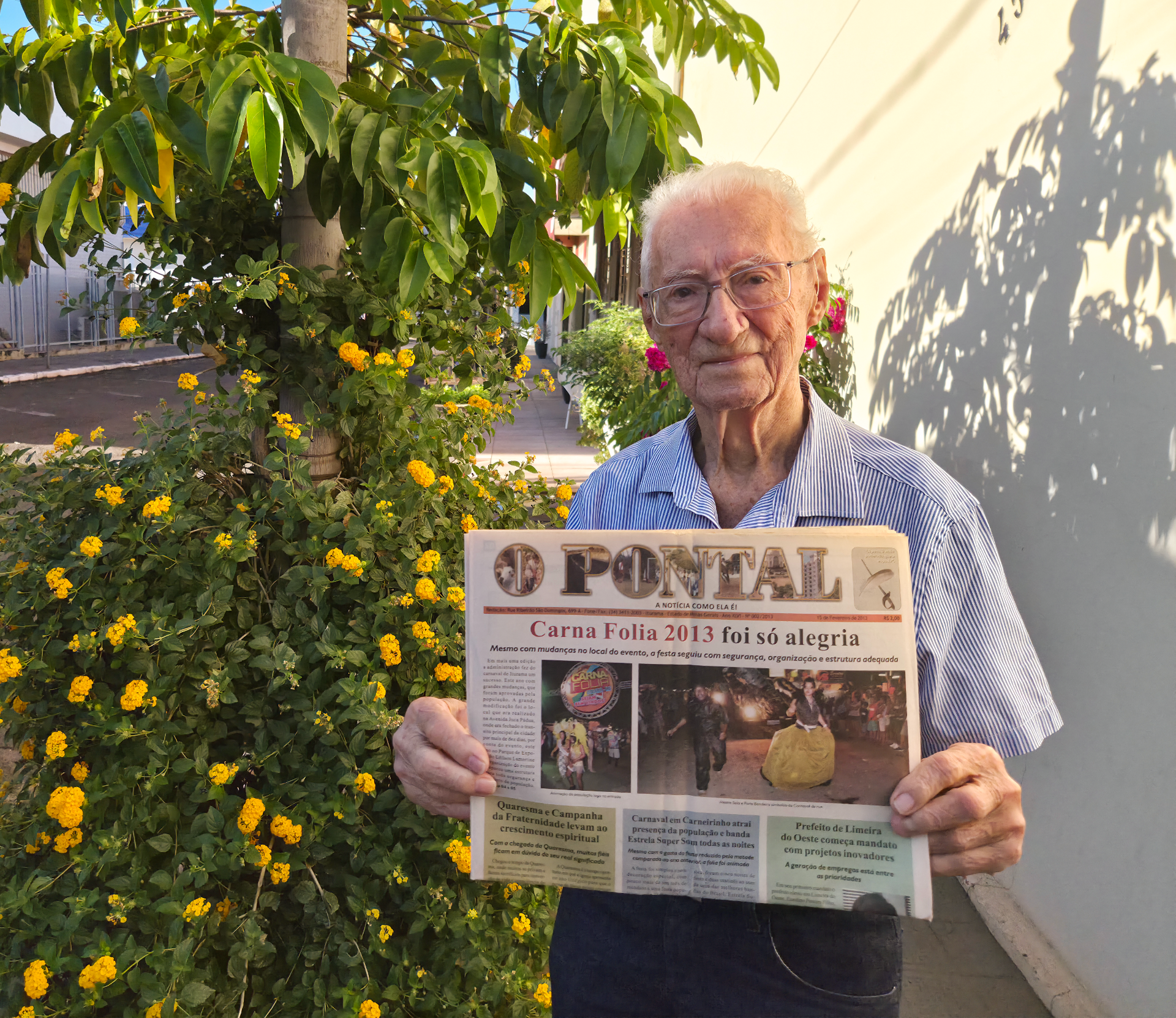 Fundador de jornal histórico de Iturama celebra lançamento de O Pontal News