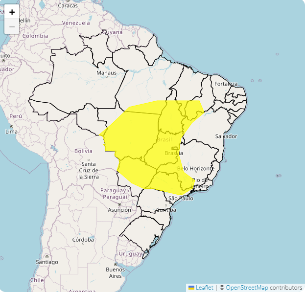 Ar seco deixa o Triângulo Mineiro em estado de alerta