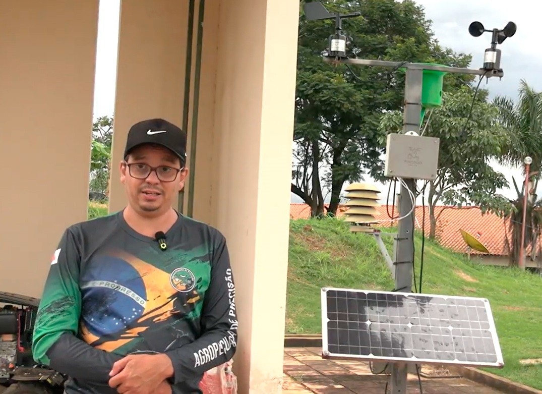 Estudante cria estação meteorológica que custa menos e entrega mais ao produtor rural
