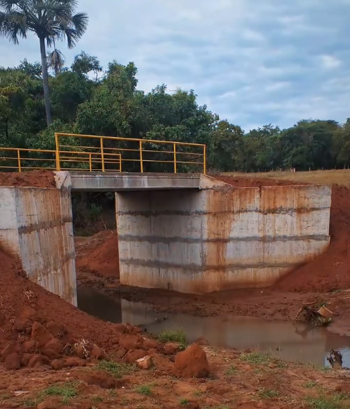 Campina Verde: Prefeitura inaugura Ponte do Jucão, obra importante para a zona rural