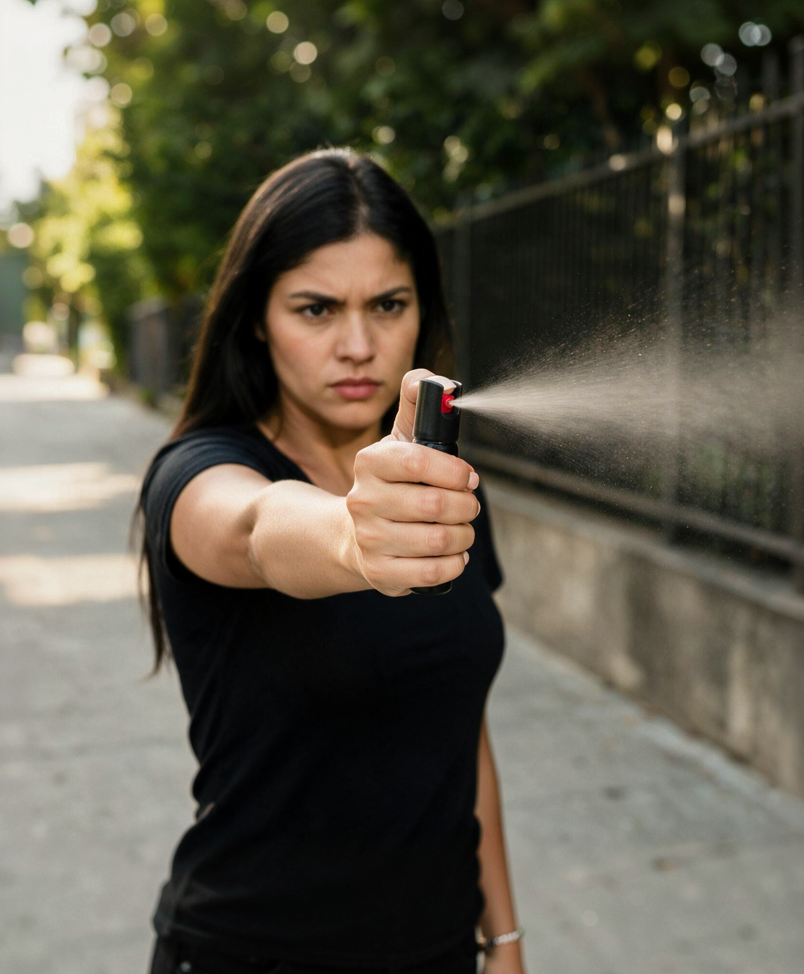 Mulheres podem comprar e usar spray de pimenta para defesa pessoal