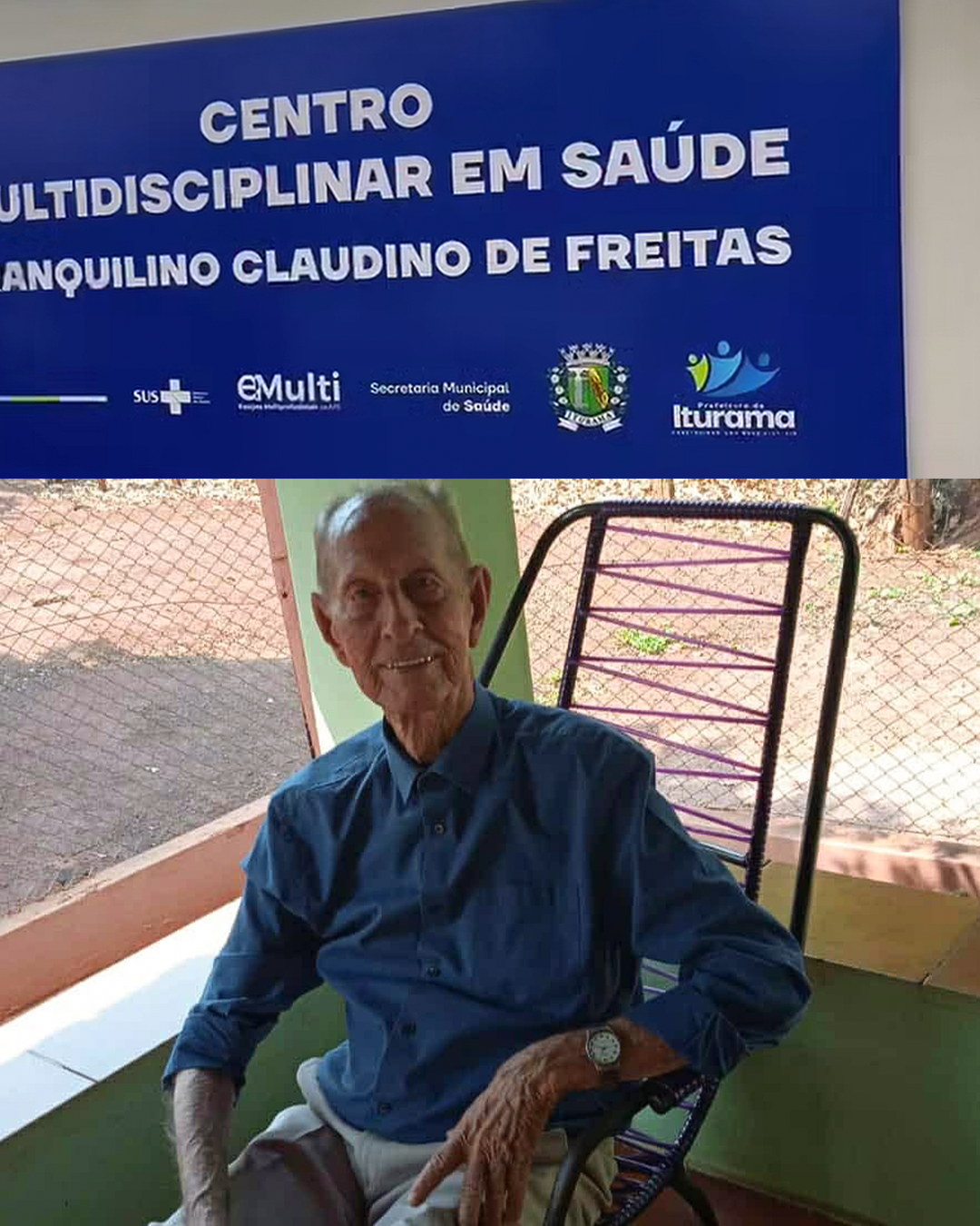 Quem foi Franquilino Claudino de Freitas, que dá nome ao novo centro de saúde de Alexandrita