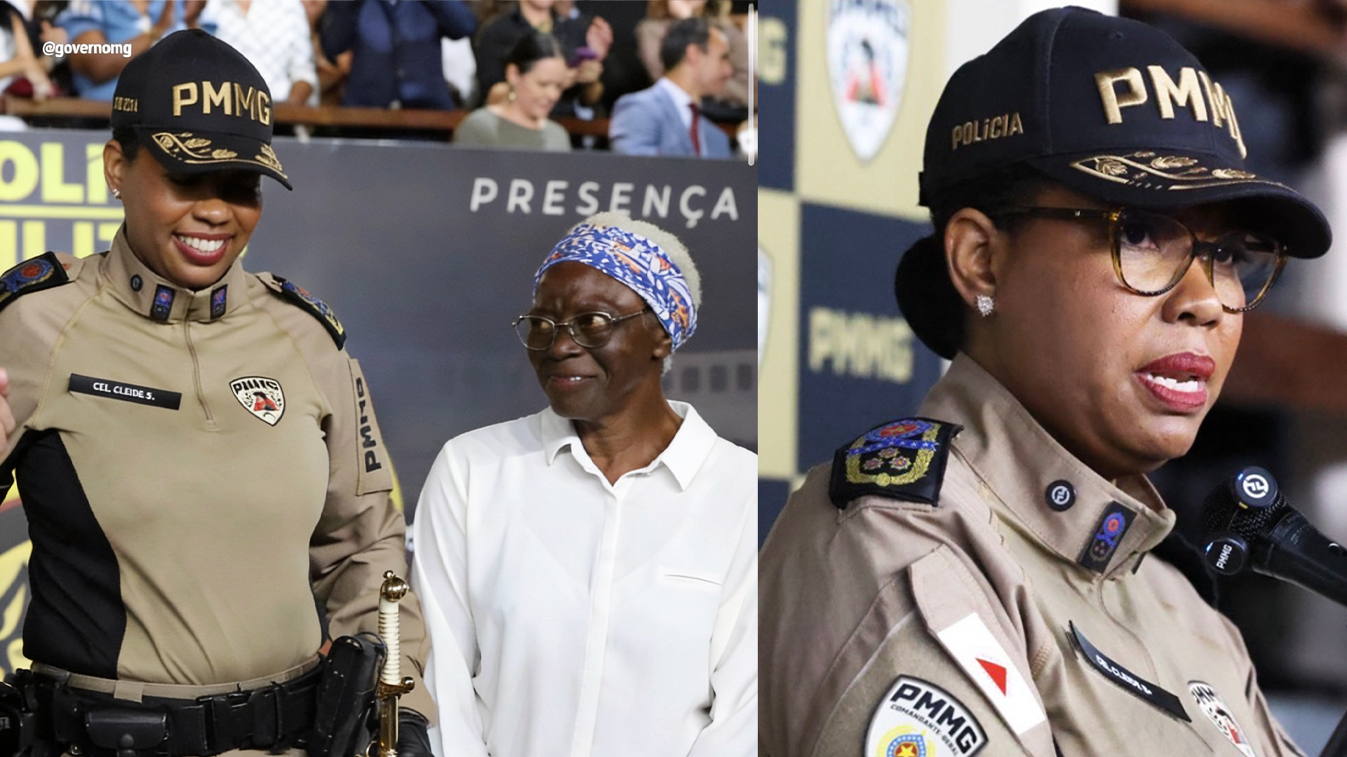 Quem é Coronel Cleide, a primeira mulher a assumir o comando da PMMG