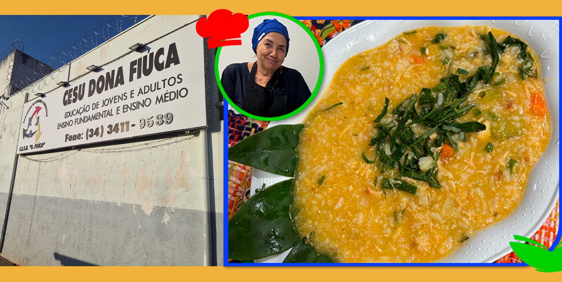 Canja de ora-pro-nóbis feita por merendeira de Iturama está entre as cinco melhores receitas de Minas Gerais